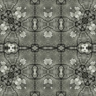 Kusursuz kaleydoskop deseni. Soyut etnik köken. Kusursuz bir doku. Yaratıcı bir geçmiş. Çizimler