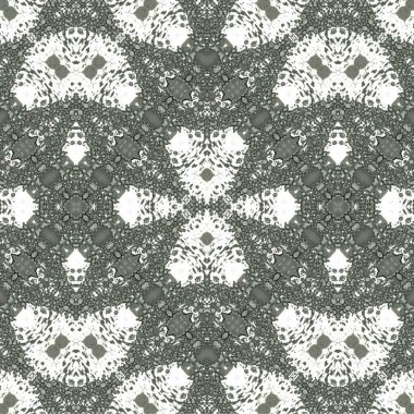 Kusursuz kaleydoskop deseni. Soyut etnik köken. Kusursuz bir doku. Yaratıcı bir geçmiş. Çizimler