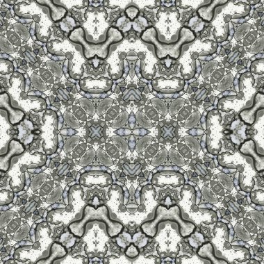 Kusursuz kaleydoskop deseni. Soyut etnik köken. Kusursuz bir doku. Yaratıcı bir geçmiş. Çizimler