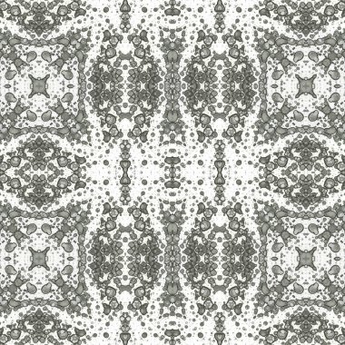 Kusursuz kaleydoskop deseni. Soyut etnik köken. Kusursuz bir doku. Yaratıcı bir geçmiş. Çizimler