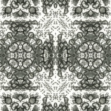 Kusursuz kaleydoskop deseni. Soyut etnik köken. Kusursuz bir doku. Yaratıcı bir geçmiş. Çizimler