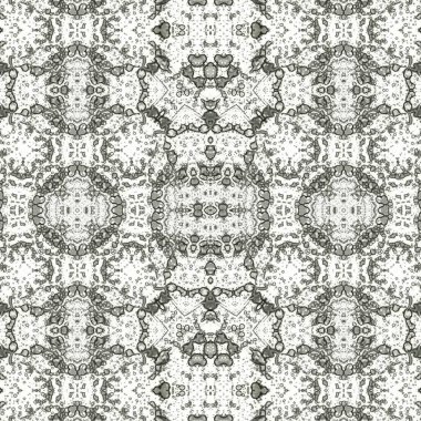 Kusursuz kaleydoskop deseni. Soyut etnik köken. Kusursuz bir doku. Yaratıcı bir geçmiş. Çizimler