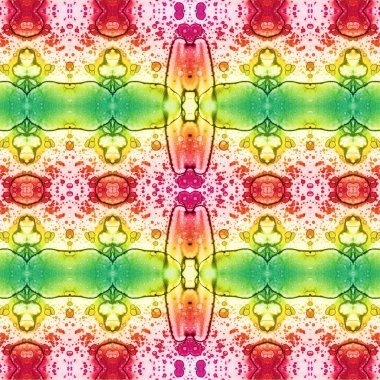 Kusursuz kaleydoskop deseni. Soyut etnik köken. Kusursuz bir doku. Yaratıcı bir geçmiş. Çizimler