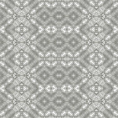 Kusursuz kaleydoskop deseni. Soyut etnik köken. Kusursuz bir doku. Yaratıcı bir geçmiş. Çizimler