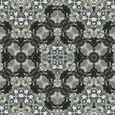 Kusursuz kaleydoskop deseni. Soyut etnik köken. Kusursuz bir doku. Yaratıcı bir geçmiş. Çizimler