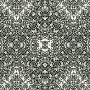 Kusursuz kaleydoskop deseni. Soyut etnik köken. Kusursuz bir doku. Yaratıcı bir geçmiş. Çizimler