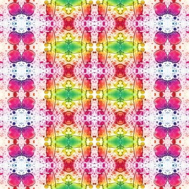 Kusursuz kaleydoskop deseni. Soyut etnik köken. Kusursuz bir doku. Yaratıcı bir geçmiş. Çizimler