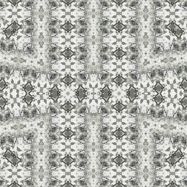 Kusursuz kaleydoskop deseni. Soyut etnik köken. Kusursuz bir doku. Yaratıcı bir geçmiş. Çizimler