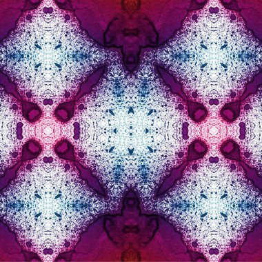 Kusursuz kaleydoskop deseni. Soyut etnik köken. Kusursuz bir doku. Yaratıcı bir geçmiş. Çizimler