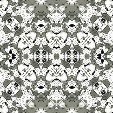 Kusursuz kaleydoskop deseni. Soyut etnik köken. Kusursuz bir doku. Yaratıcı bir geçmiş. Çizimler