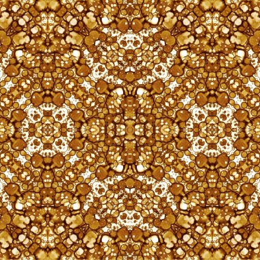 Kusursuz kaleydoskop deseni. Soyut etnik köken. Kusursuz bir doku. Yaratıcı bir geçmiş. Çizimler