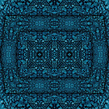 Kusursuz kaleydoskop deseni. Soyut etnik köken. Kusursuz bir doku. Yaratıcı bir geçmiş. Çizimler