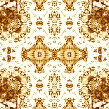 Kusursuz kaleydoskop deseni. Soyut etnik köken. Kusursuz bir doku. Yaratıcı bir geçmiş. Çizimler