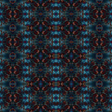 Kusursuz kaleydoskop deseni. Soyut etnik köken. Kusursuz bir doku. Yaratıcı bir geçmiş. Çizimler