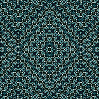 Kusursuz kaleydoskop deseni. Soyut etnik köken. Kusursuz bir doku. Yaratıcı bir geçmiş. Çizimler