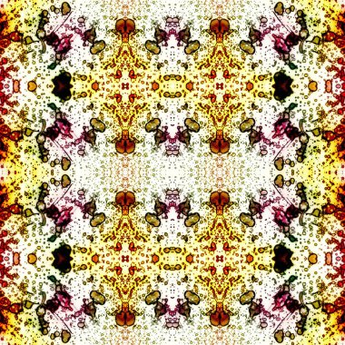 Kusursuz kaleydoskop deseni. Soyut etnik köken. Kusursuz bir doku. Yaratıcı bir geçmiş. Çizimler