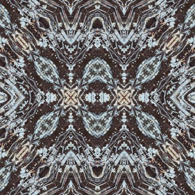 Kusursuz kaleydoskop deseni. Soyut etnik köken. Kusursuz bir doku. Yaratıcı bir geçmiş. Çizimler