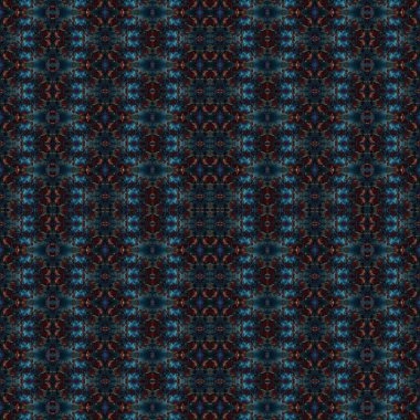 Kusursuz kaleydoskop deseni. Soyut etnik köken. Kusursuz bir doku. Yaratıcı bir geçmiş. Çizimler