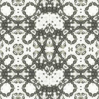 Kusursuz kaleydoskop deseni. Soyut etnik köken. Kusursuz bir doku. Yaratıcı bir geçmiş. Çizimler