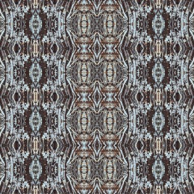 Kusursuz kaleydoskop deseni. Soyut etnik köken. Kusursuz bir doku. Yaratıcı bir geçmiş. Çizimler