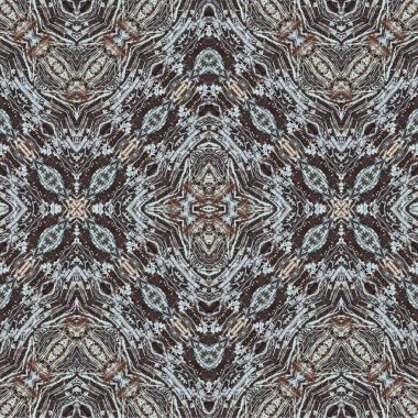 Kusursuz etnik düzen. Soyut retro arka plan. Kusursuz bir doku. Simetrik arkaplan. Sanat dokusu