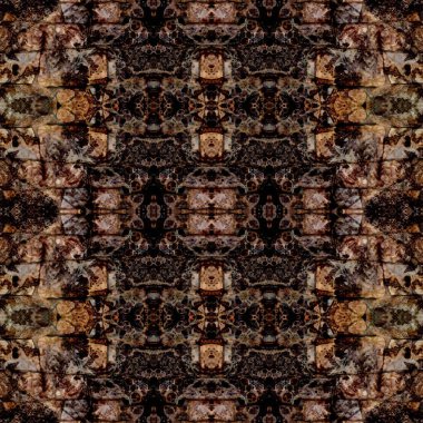 Kusursuz etnik düzen. Soyut retro arka plan. Kusursuz bir doku. Simetrik arkaplan. Sanat dokusu