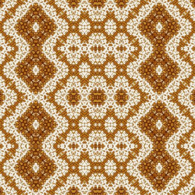 Kusursuz etnik düzen. Soyut retro arka plan. Kusursuz bir doku. Simetrik arkaplan. Sanat dokusu