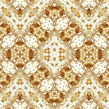 Kusursuz etnik düzen. Soyut retro arka plan. Kusursuz bir doku. Simetrik arkaplan. Sanat dokusu