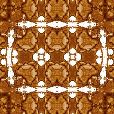 Kusursuz etnik düzen. Soyut retro arka plan. Kusursuz bir doku. Simetrik arkaplan. Sanat dokusu