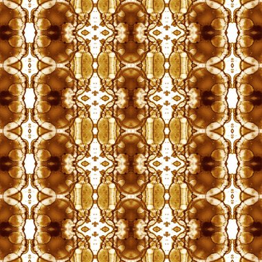 Kusursuz etnik düzen. Soyut retro arka plan. Kusursuz bir doku. Simetrik arkaplan. Sanat dokusu