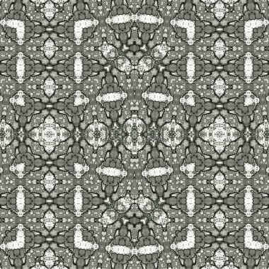 Kusursuz etnik düzen. Soyut retro arka plan. Kusursuz bir doku. Simetrik arkaplan. Sanat dokusu