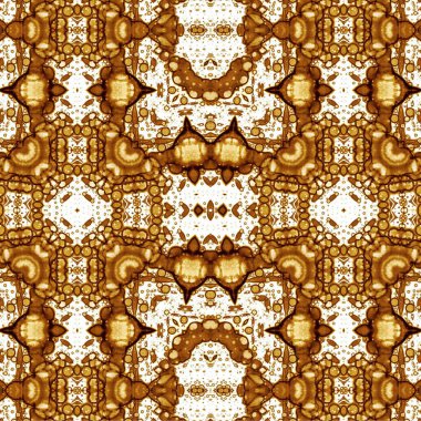 Kusursuz etnik düzen. Soyut retro arka plan. Kusursuz bir doku. Simetrik arkaplan. Sanat dokusu