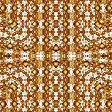 Kusursuz etnik düzen. Soyut retro arka plan. Kusursuz bir doku. Simetrik arkaplan. Sanat dokusu