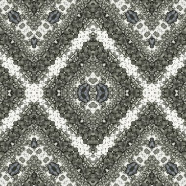 Kusursuz etnik düzen. Soyut retro arka plan. Kusursuz bir doku. Simetrik arkaplan. Sanat dokusu