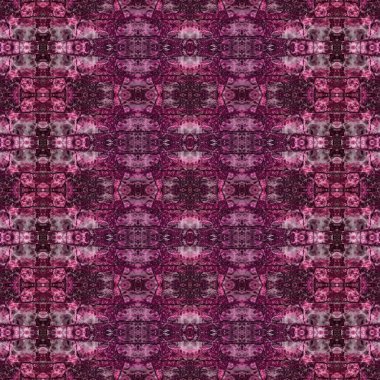 Kusursuz etnik düzen. Soyut retro arka plan. Kusursuz bir doku. Simetrik arkaplan. Sanat dokusu