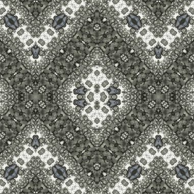 Kusursuz etnik düzen. Soyut retro arka plan. Kusursuz bir doku. Simetrik arkaplan. Sanat dokusu