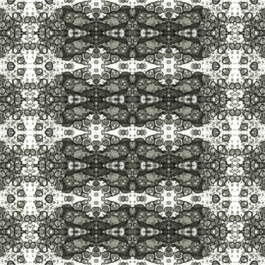 Kusursuz etnik düzen. Soyut retro arka plan. Kusursuz bir doku. Simetrik arkaplan. Sanat dokusu