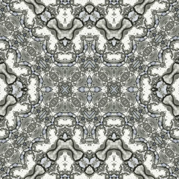 Kusursuz kaleydoskop deseni. Soyut etnik köken. Kusursuz bir doku. Yaratıcı bir geçmiş. Çizimler