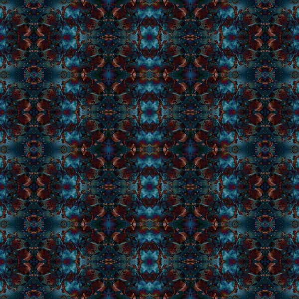 Kusursuz kaleydoskop deseni. Soyut etnik köken. Kusursuz bir doku. Yaratıcı bir geçmiş. Çizimler