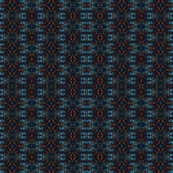 Kusursuz kaleydoskop deseni. Soyut etnik köken. Kusursuz bir doku. Yaratıcı bir geçmiş. Çizimler