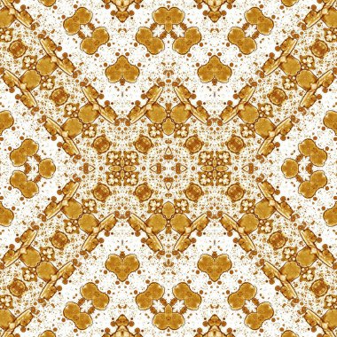 Kusursuz etnik düzen. Soyut retro arka plan. Kusursuz bir doku. Simetrik arkaplan. Sanat dokusu