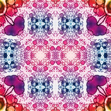 Kusursuz etnik düzen. Soyut retro arka plan. Kusursuz bir doku. Simetrik arkaplan. Sanat dokusu