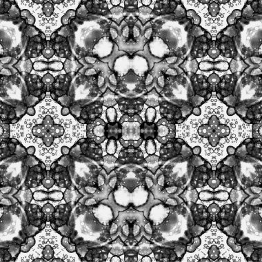 Kusursuz etnik düzen. Soyut retro arka plan. Kusursuz bir doku. Simetrik arkaplan. Sanat dokusu