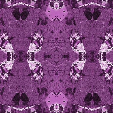 Kusursuz etnik düzen. Soyut retro arka plan. Kusursuz bir doku. Simetrik arkaplan. Sanat dokusu