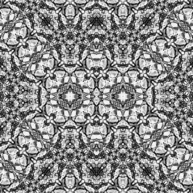 Kusursuz etnik düzen. Soyut retro arka plan. Kusursuz bir doku. Simetrik arkaplan. Sanat dokusu