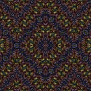 Kusursuz etnik düzen. Soyut retro arka plan. Kusursuz bir doku. Simetrik arkaplan. Sanat dokusu