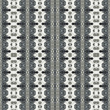 Kusursuz etnik düzen. Soyut retro arka plan. Kusursuz bir doku. Simetrik arkaplan. Sanat dokusu
