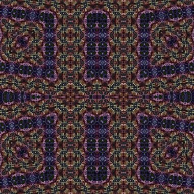 Kusursuz etnik düzen. Soyut retro arka plan. Kusursuz bir doku. Simetrik arkaplan. Sanat dokusu