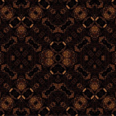 Kusursuz etnik düzen. Soyut retro arka plan. Kusursuz bir doku. Simetrik arkaplan. Sanat dokusu