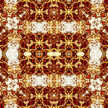 Kusursuz etnik düzen. Soyut retro arka plan. Kusursuz bir doku. Simetrik arkaplan. Sanat dokusu